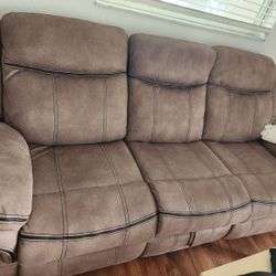 3 Seat Recliner Sofa