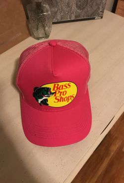 Pink bass pro shops hat