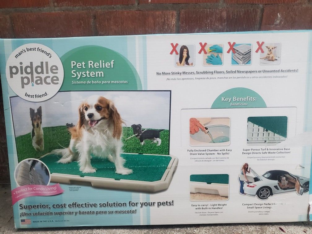 PET RELIEF SYSTEM PIDDLE PLACE - NEW