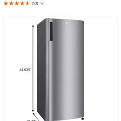 LG 6.0 Cu Ft Mini Fridge With Freezer Single Door