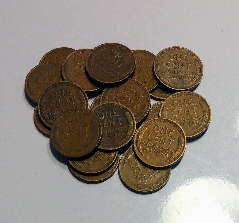 LOT OF (20) LINCOLN WHEAT PENNIES TO COLLECT