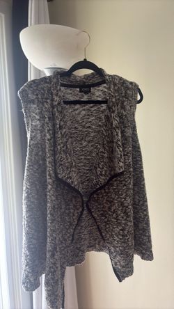 Jones Open-Front Knit Cardigan Vest
