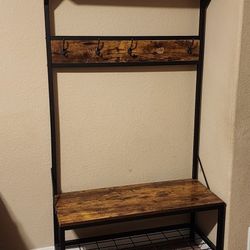 Coat Rack Bench / Storage