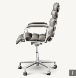 Restoration Hardware Oviedo Office Chair in Cavalo Graphite