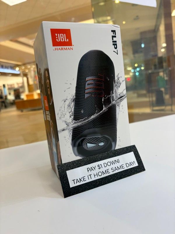 JBL Flip 7 Bluetooth Speaker New - Pay $5 today and the rest later!!