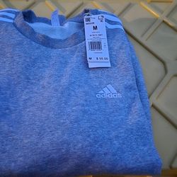 New Womens Adidas Sweat Shirt Size Medium