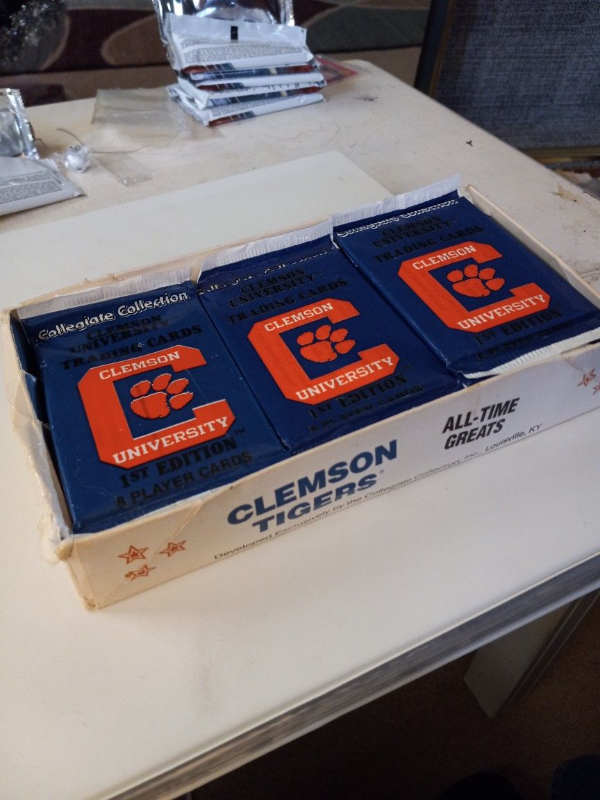 Clemson Sports Cards.  