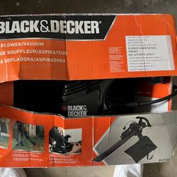 Black & Decker Corded Electric Leaf Blower/Vacuum for Sale in Acton, CA -  OfferUp