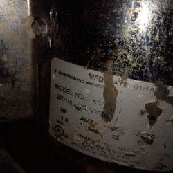 Strippers machines or buffers