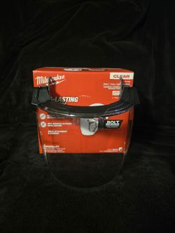 Milwaukee BOLT Clear Dual Coat Lens Full Face Shield
