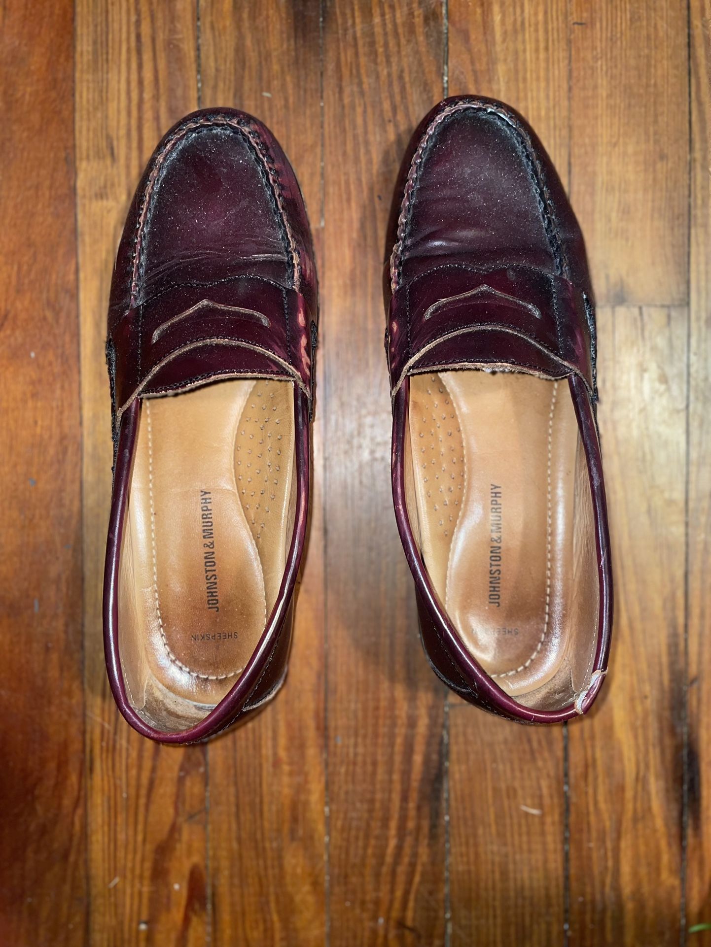 Johnston & Murphy Loafers Size 9.5