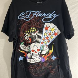 Ed Hardy Graphic T-Shirt XL