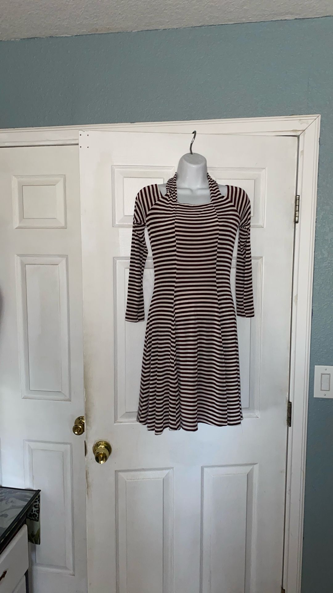 In Charge Striped Dress Size Medium