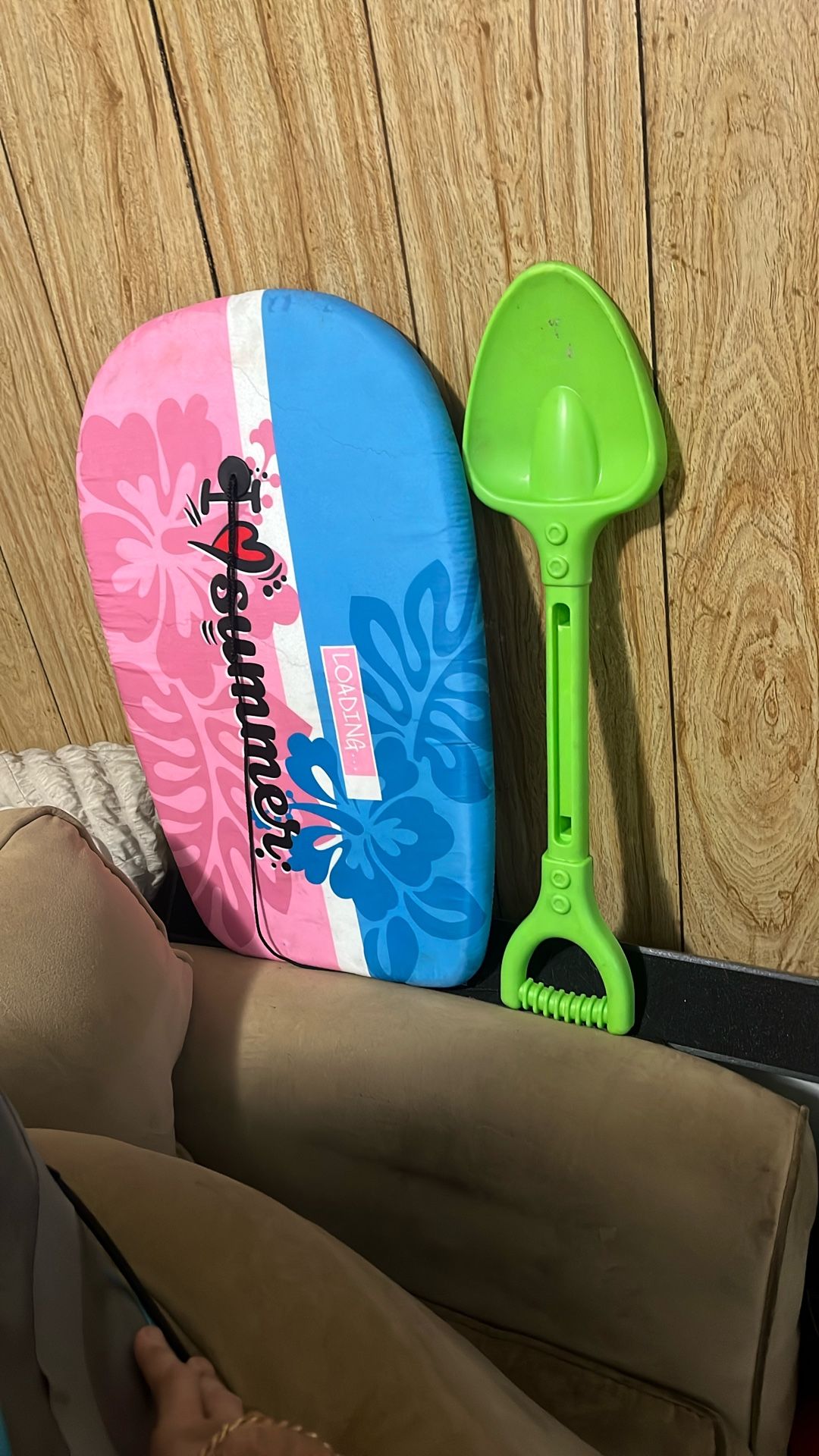 Boogie Board and Sand Shovel 