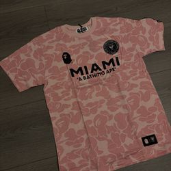 Bape Miami Tee Pink