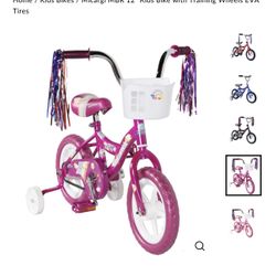 Girl’s BMX Bike 12” 