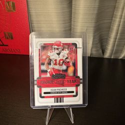 isiah pacheco rookie of the year/ Rookie card