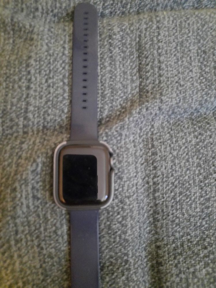 Apple Watch Sport 4 7000 series.. have box, case charger,protective shock cover, unlocked, but it from Apple store.