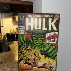 Wooden HULK wall Decor 