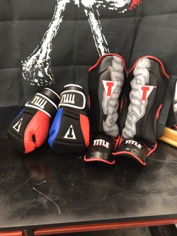 Title Sparring Gloves & Muay Thai Pads