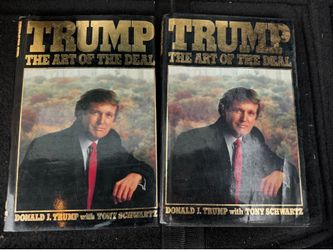 Trump The Art of the Deal Vintage Hardcover 1987 First Edition 3rd Printing DJ
