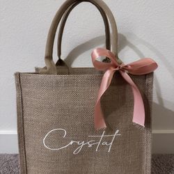 Burlap Tote Bags
