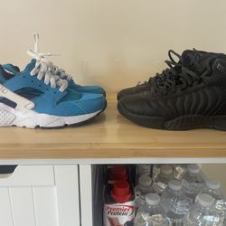 Jordan Size 4, Nike Size 5