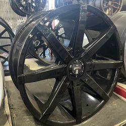 20” DUB Push Wheels 20x8.5” Rims Size Brand New