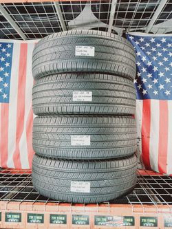 🎁 4 USED TIRES P235/55R19 MICHELIN PRIMACY ALL SEASON 235 55 19