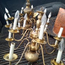 Mid century1(contact info removed) Vintage Antique Chandelier 