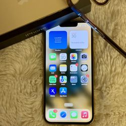Unlocked-Like New With Box iPhone 13 Pro gold 256gb 
