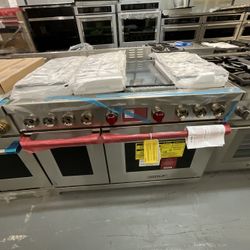 Wolf 48” Dual Fuel Professional Range – Model DF48650G/S/P/LP – Brand New