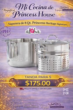 Olla de 8qt Princess House