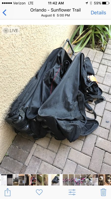 Xlong all around total 62" luggage with wheels