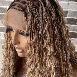 Blonde Bohemian Braid Wig 