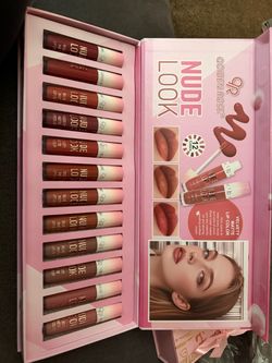 Golden Rose Nude Look Velvety Matte Lip Color Set