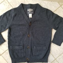 OSHKOSH Long Seeves Cardigan Size 5T 