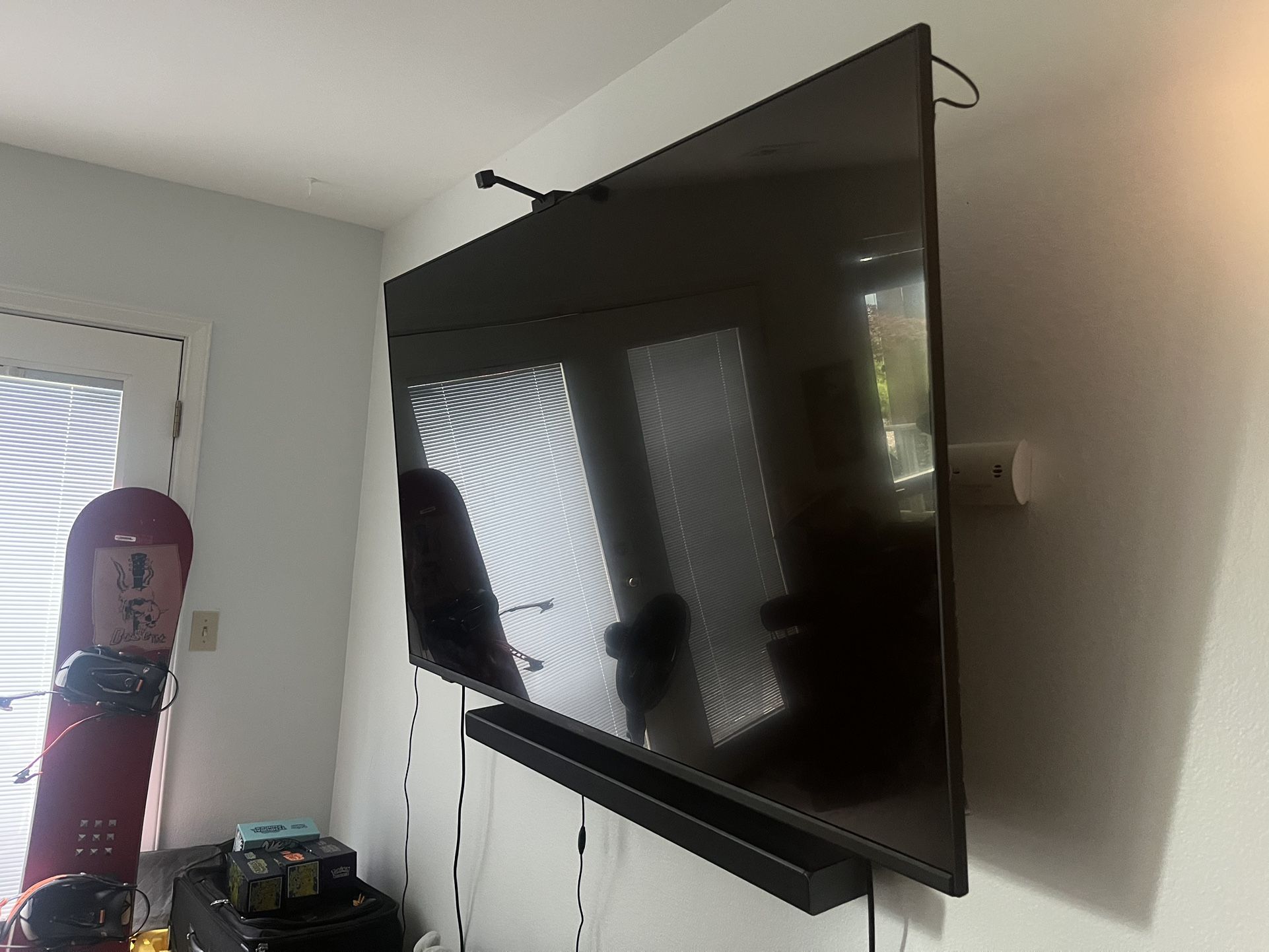 65 Inch 4K Fire TV with Sound System And Mount