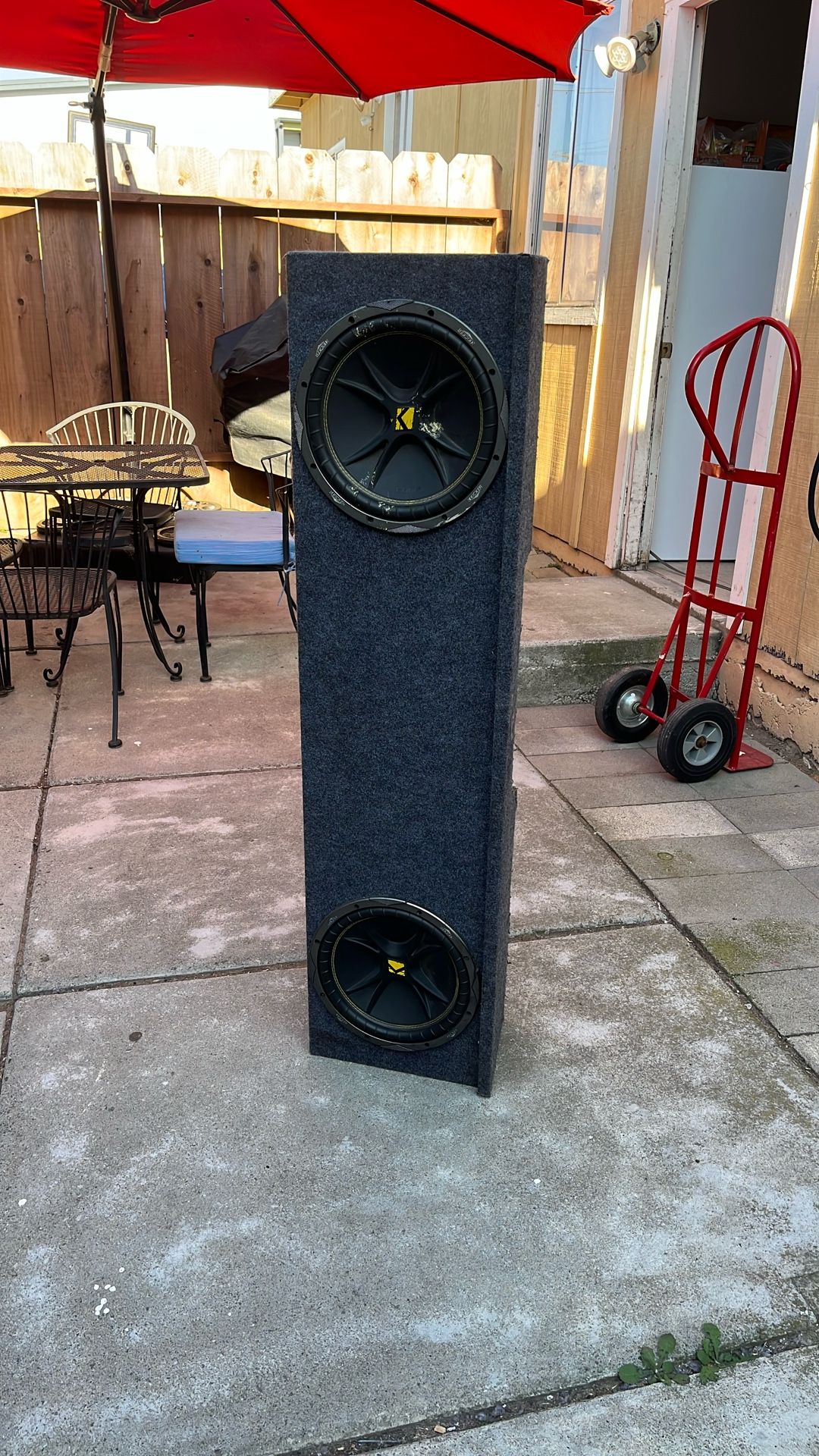 Bocinas 12 $200