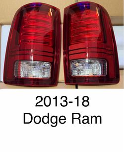 2013-18 Dodge Ram Tail Lights New