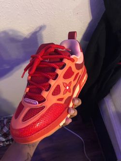 Red LV skates