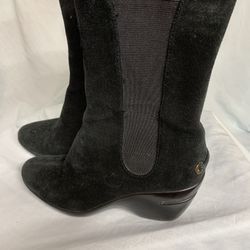 Cole Haan Ladies Suede Boots - Size 5 1/2 