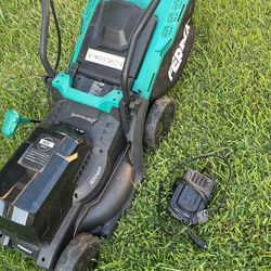 Ferrex 40v cordless outlet lawn mower
