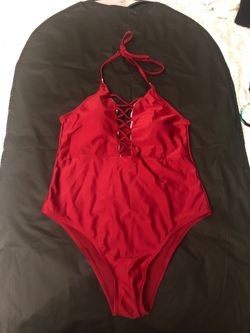 ZAFUL medium, red wine one piece