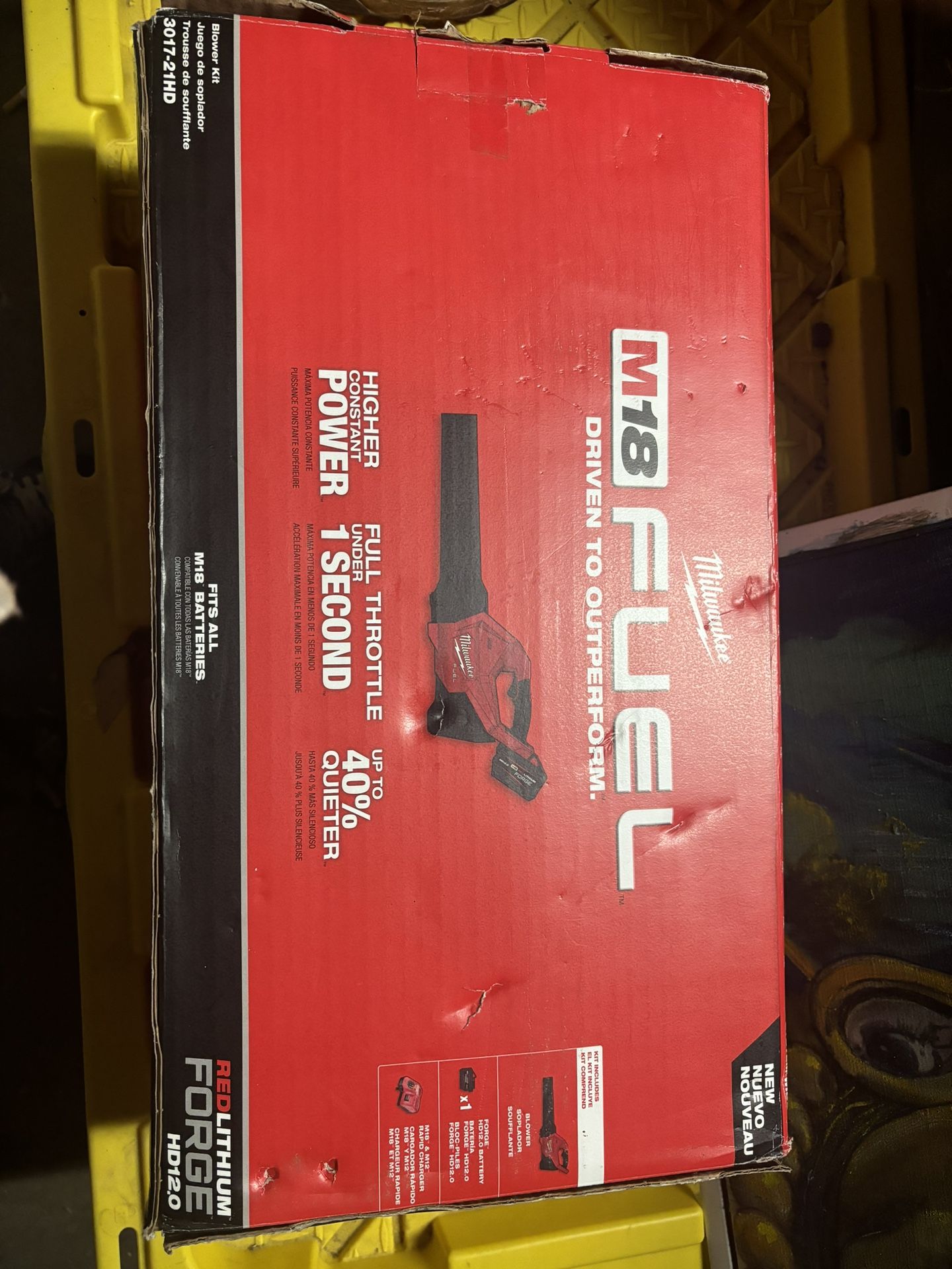 Milwaukee Battery Operated Blower