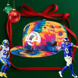 New Era NFL Los Angeles Rams Cap Size 7 3/8 crucial catch series