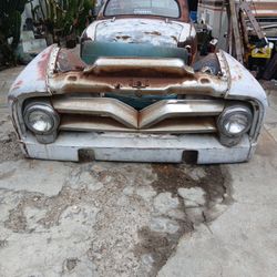 1955 FORD F100 FORD TRUCK PARTS!!! FENDERS..INNER FENDERS...TAILGATE ..HOOD...CORE SUPPORT!! 750$