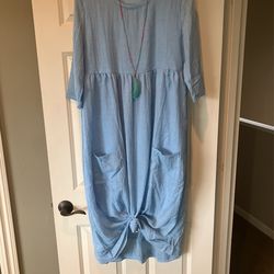 LIGHTweight Gauze MIDI DRESS NEW