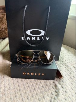 Oakley Gauge 8 Sunglasses NEW Never Worn - Polished Chrome Prizm Tungsten