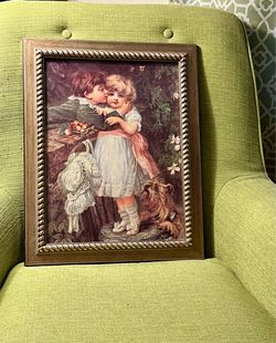 Framed Over the Garden Wall Print